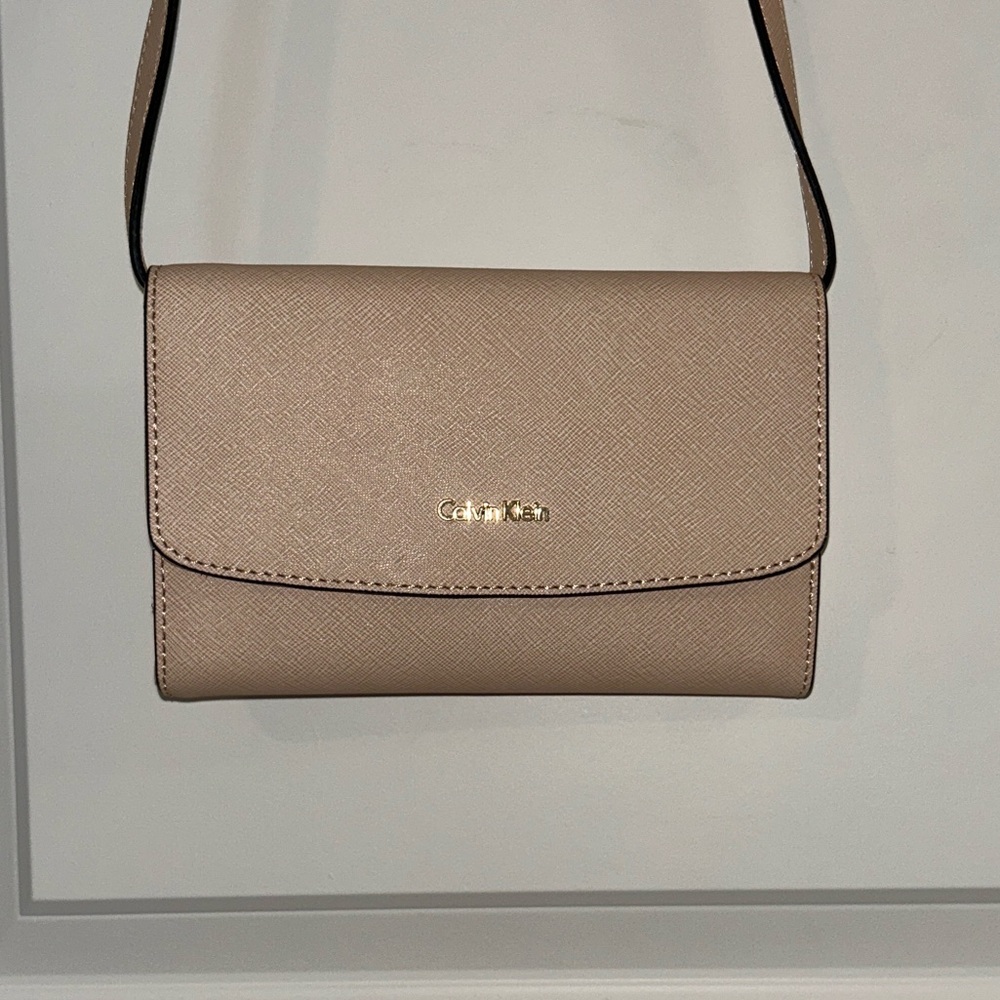 Calvin Klein Beige Crossbody Bag
